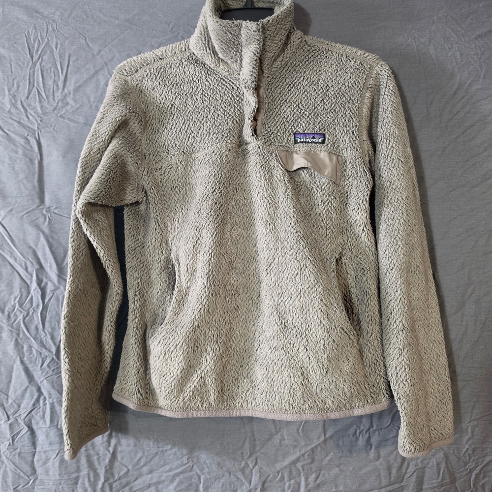 Patagonia Womens Re-Tool Snap-T Pullover Fleece Gray Small 25442